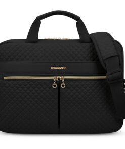 Sac Ordinateur Portatif Bagsmart Femmes 15.6"-17.3", Sacoche Professionnelle Grand Format