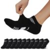 NUOZA 10 paires chaussettes femme homme basses coton respirantes chaussures de course OEKO-TEX STANDARD 100