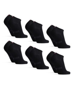 Chaussettes basses en fibre de bambou Danish Endurance, ultra douces et respirantes pour homme et femme, 6 paires - OEKO