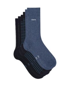 Rayures & Pois X3 Chaussettes Homme en Coton - Taille M - Lot de 3 #Rayures #Poises #ChaussettesCoton