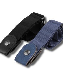 Ceinture Élastique Sans Boucle Smomend Pour Hommes Et Femmes, Confortable Et Invisible, 2PCs, Élastique Ajustable Ceintu