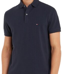 Tommy Hilfiger Polo Court Pour Homme 1985 Regular Fit Organic Cotton Standard 100
