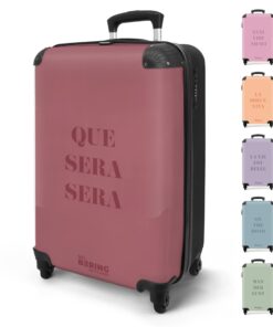 Valise Cabine NoBoringSuitcases personnalisable, Valise Rigide Légère à Roulettes, Bagages pour Avion