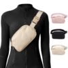 Sac VNINE Banane Femme Imperméable à l'Eau Mode Urban Bandoulière Réglable sac Banane Femme