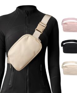 Sac VNINE Banane Femme Imperméable à l'Eau Mode Urban Bandoulière Réglable sac Banane Femme