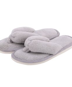 Onmygogo Pantoufles de Maison pour Femme en Polaire Corail, Antidérapantes et Confortables