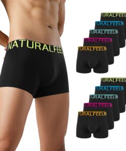 Natural Feelings sous-vêtements boxer homme multicolore coton léger et doux pour sport