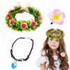 Hifot Princesse Moana Cosplay Accessoires Hawaii Anniversaire Fête Tropical