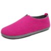 Chaussons-feutre Mishansha Confort Unisexe Gr.36-47 pour Femme et Homme avec Semelles en Latex Hiver