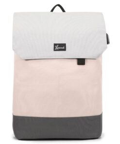 Sac à Dos LOVEVOOK Femme 15.6 Pouces Imperméable Voyage Travail Rose
