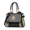 NICOLE & DORIS Sac à Main Femmené Cuir Verni Grande Capacité Élégant Cabas