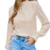 CUPSHE Chemisier à col en dentelle tendance automne-hiver femme petit prix confortable
