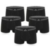 Lot de 5 boxers très doux en bambou pour homme | Confort et écologie | FM London | OEKO-TEX STANDARD 100