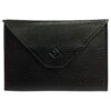 LOLUNA Porte-Papier Voiture en Cuir Noir pour Homme et Femme - Étui pour Carte Grise et Permis - Multiples Couleurs - Fo