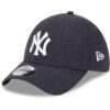 New Era 39Thirty Cap New York Yankees Noir Épaissi - Baseball Cap - Hommes - Sportifs - Casual - Fait en Polyester - Tai