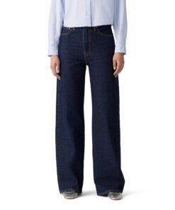 Levi's Ribcage Large Wide Leg Jeans Femme Pour le Week-end kristal