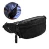 MIYUANGKJ Sac banane en velours côtelé - Sac tendance - Loisirs et Sport - Noir - Bandoulière réglable - Unisexe - Homme