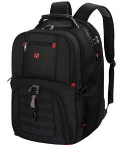 Sac à Dos Antivol Homme Grand 17 Pouces PC Portable Travail Voyage, Imperméable Multipoches Laptop Backpack avec USB pou