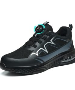 Chaussures de Sécurité MIEHUIAI Antidérapant et Respirantes pour Hommes et Femmes - Embout en Acier - Chaussures de Trav