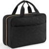 Trousse de toilette femme voyage LifeWit, Grande trousse de toiletry à suspendre, vanity voyage avec crochet, pochette m