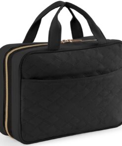 Trousse de toilette femme voyage LifeWit, Grande trousse de toiletry à suspendre, vanity voyage avec crochet, pochette m
