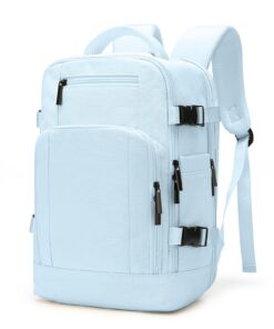 Ryanair Sac à Dos Voyage Cabine Avion 40x30x20 cm Compatible avec USB et Poche Anti-Vol, pour Ordinateur 14 Pouces, 20L