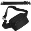 Sac AIRCBC Banane Pour Homme et Femme - Sacoche Imperméable de 30cm pour Randonnée, Cyclisme et Vacances - 4 Poches Outd