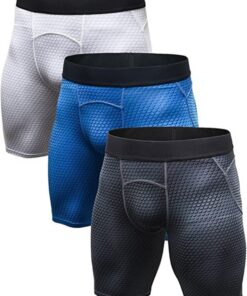 SANANG Short de Compression pour Hommes Élimination Rapide, Idéal pour le Sport et l'Entraînement, Améliore le Fluide de