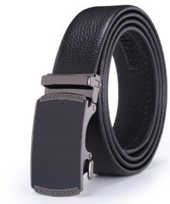 Ceinture Glamicci en cuir pour homme avec boucle automatique réglable | Habilité, affaires, costumes | Loisirs, jeans, t
