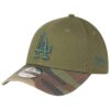 New Era Chapeau de Base-ball 9Forty Strapback - Los Angeles Dodgers Oliv Camo - Cap Réglable pour Hommes et Femmes