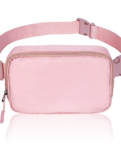 Aucuu Sac Banane Homme Femme Cher, Pratique et Fashion, Idéal pour Hommes et Femmes, Sac de Vélo Pratique avec Prise Cas