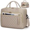 Sac à ordinateur Rainsmore imperméable femme 17 pouces sac portatif fonctionnel