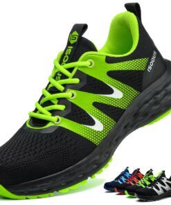 ISOOUS Chaussures de Sécurité Légères pour Hommes Antidérapant et Confortable Chaussures de Travail pour FemmesBasket de
