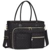 Sac Fourre-tout pour Ordinateur Femme Grand Sac à Main pour Travail Enseignant Infirmière Étudiant Sacoche Isotherme Poc