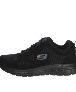 Skechers Burns- Agoura Hommes Baskets : Chaussures Noir 39 EU | Élégantes et Confortables pour Hommes |.stderr