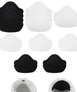 Patches de réparation en cuir autocollants pour chaussures - Lot de 10 paires - Pour la plupart des baskets et talons ha