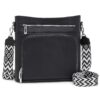 "Atgbiem Sac à Main Femme Noir – Grand Sacoche Bandoulière Tendance avec Fonction Portefeuille"