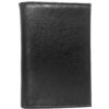 Charmoni Portefeuille Homme Grande Classique Cuir Synthétique Noir