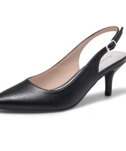 Chaussures à Talons Haute Noir Mode Casual Greatonu pour Femmes Brise-Lames