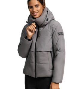 Navahoo N006 Veste d'hiver pour femme - Grande capuche - Veste chaude -XS-XXL