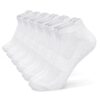 Chaussettes Fullluwaa Respirantes Homme/Femme - Confort Élastiques sans Effilochage, Lot de 6/10 Paires, Sport OEKO-TEX