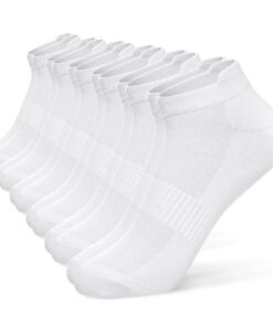 Chaussettes Fullluwaa Respirantes Homme/Femme - Confort Élastiques sans Effilochage, Lot de 6/10 Paires, Sport OEKO-TEX