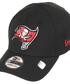 New Era Tampa Bay Buccaneers Black Edition 39Thirty Casquette stretch - Casquette NFL - Hommes - Football - Largeur au s