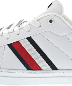 Tommy Hilfiger Baskets Mode Confortables pour Homme/Femme - Chaussures de Sport Tendance