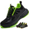 ISOOUS Chaussures de Sécurité Femmes Légères Embout Plastique Antidérapante pour Cuisine ISOOUS Antidérapante Chaussures