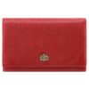 Portefeuille WITTCHEN Rouge en Cuir de Grain, Taille 10 x 15 cm, Idéal pour Collecteurs d'Arizona | 10-1-081-3