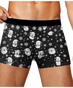 Noël Generisch Boxer pour homme -Comfortable et respirant - Impression contemporaine - Parfait pour sport et quotidien -