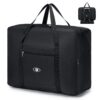 SPAHER Sac de Voyage Imperméable pour Ryanair et Tui, Noir Série Ours, 45L Valise Cabinne Homme Femme