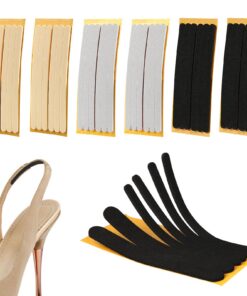 FUIPVGI Sangles de talon anti-écaillage 36 pièces pour femmes - Doublures adhésives ventilées anti-usure pour escarpins