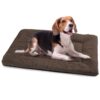 BaoDan Matelas pour Chiens, Grands Chiens 90x60 cm, Matelas Imperméable Lavable Super Doux